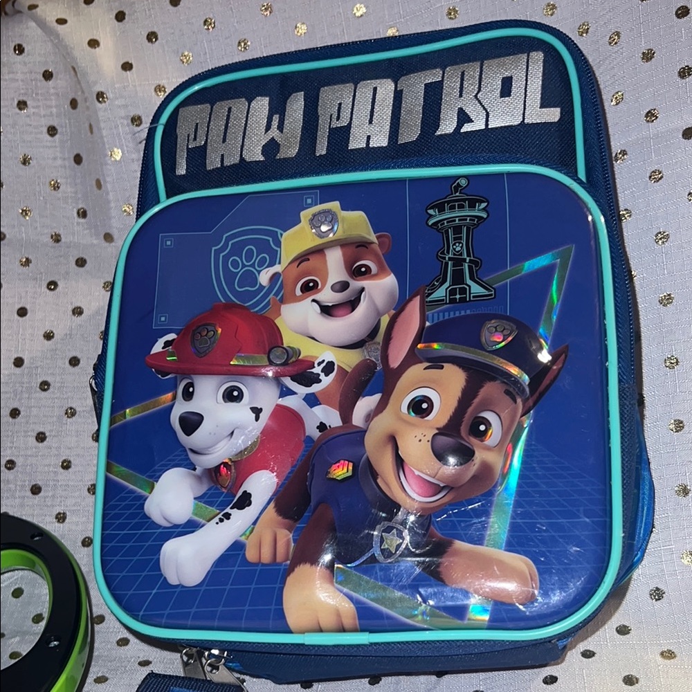 Paw Patrol Blue Kids lunch bag